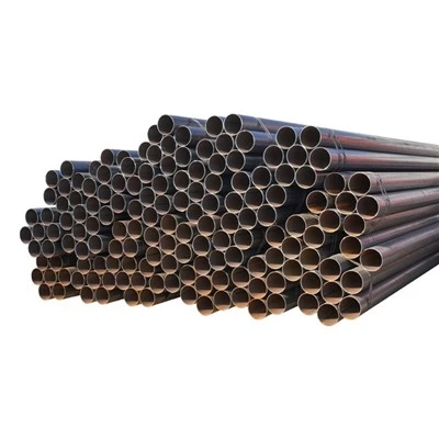 Tubería de acero ERW DN200 ASTM A53 GR.B SCH40 para líneas de agua de baja presión-